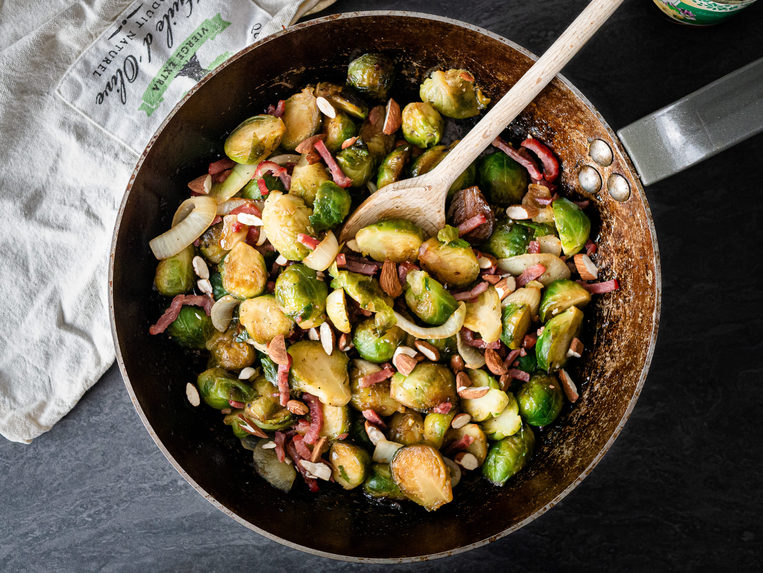 Choux de Bruxelles au miel et soja - Mon panier à croquer
