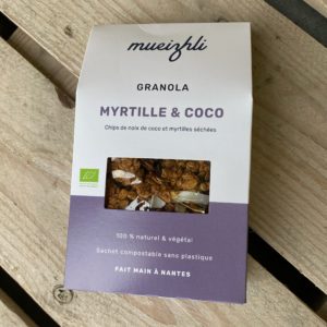 granola myrtille coco