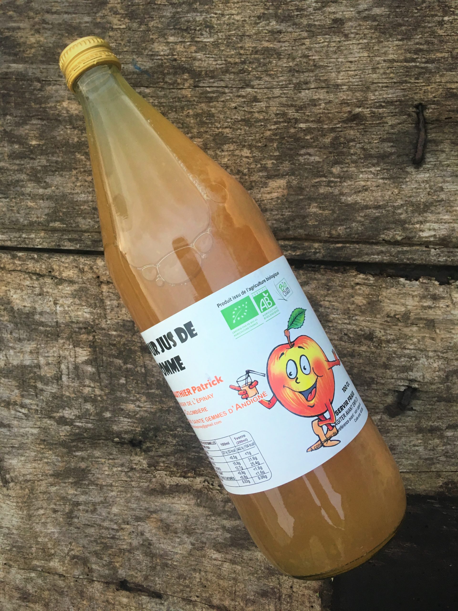 Jus de pomme 100cl